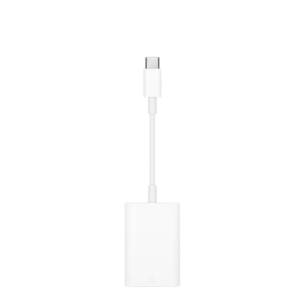 Adaptador de USB-C a lector de tarjetas SD Apple