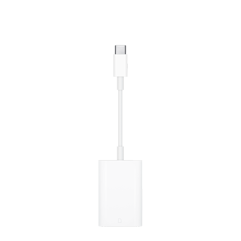 Adaptador de USB-C a lector de tarjetas SD Apple