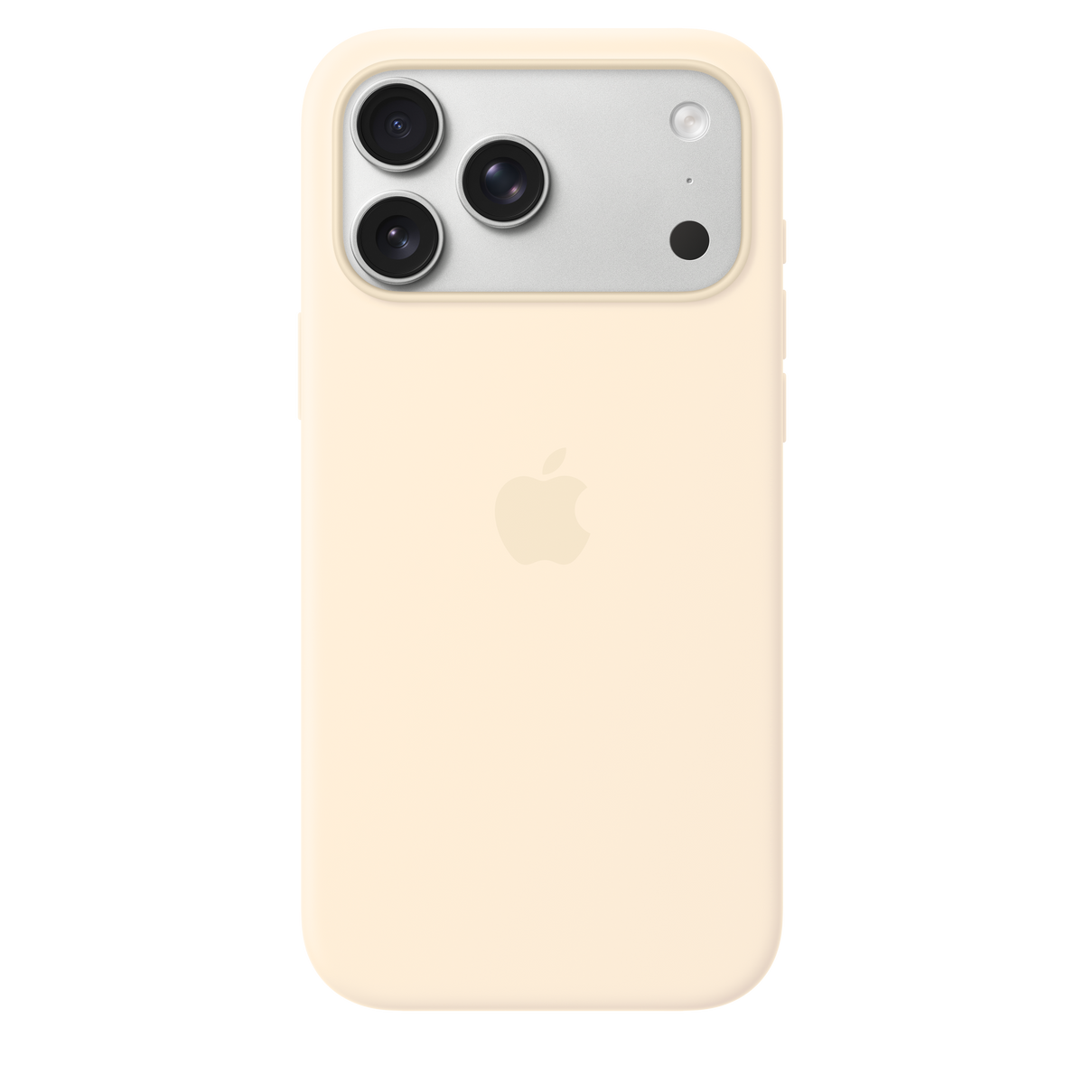 Case de silicona con MagSafe para iPhone 17 Pro Max vainilla