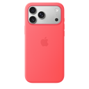 Case de silicona con MagSafe para iPhone 17 Pro Max bright guava
