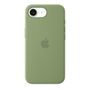 Case de silicona con MagSafe para iPhone 17e light moss