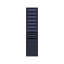 Banda Apple Watch 49 mm Navy Alpine Loop Titanium Finish