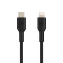 Cable USB-C a Lightning 1.0 Mt PVC Belkin negro