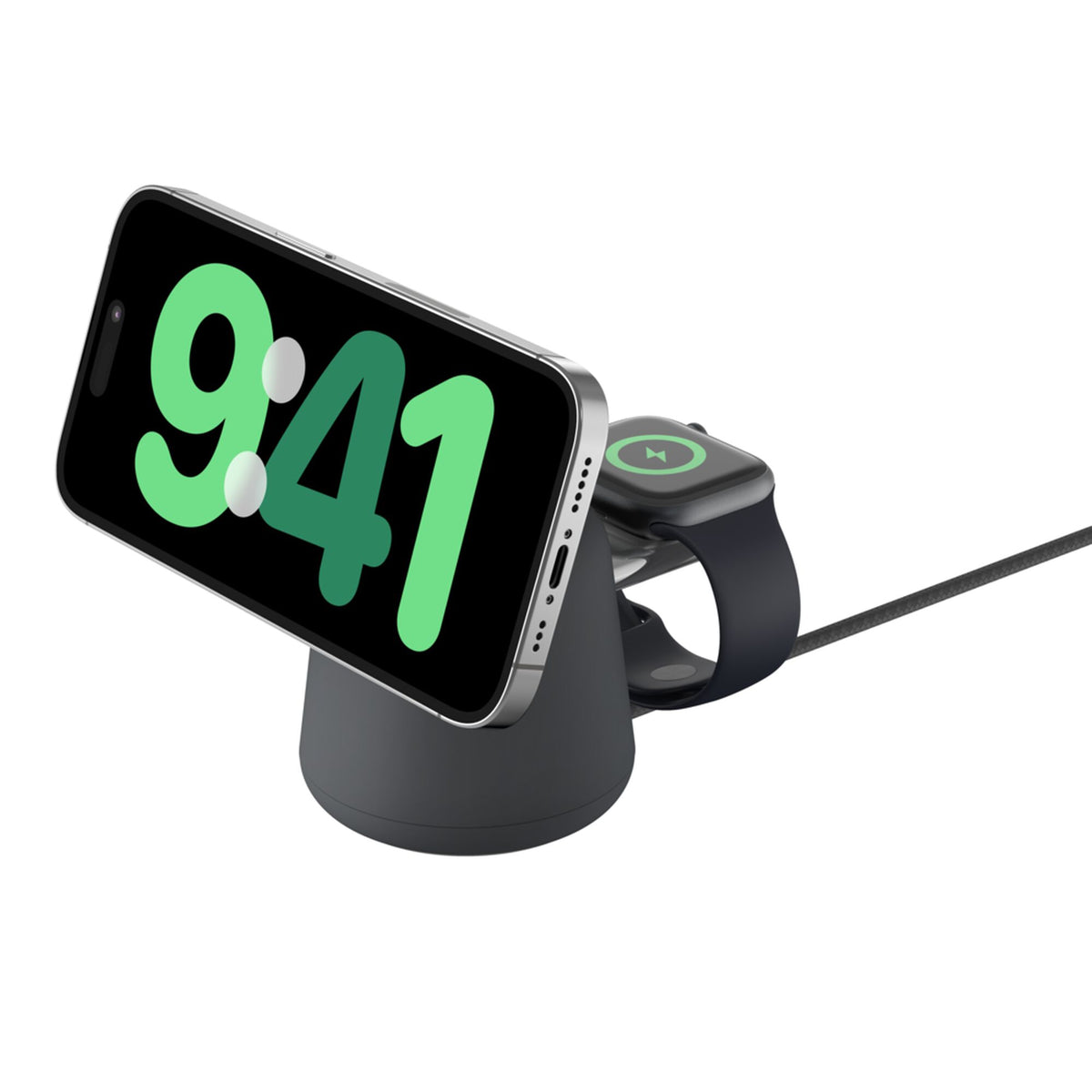 Base de carga 2 en 1 inalambrica Qi2 Belkin