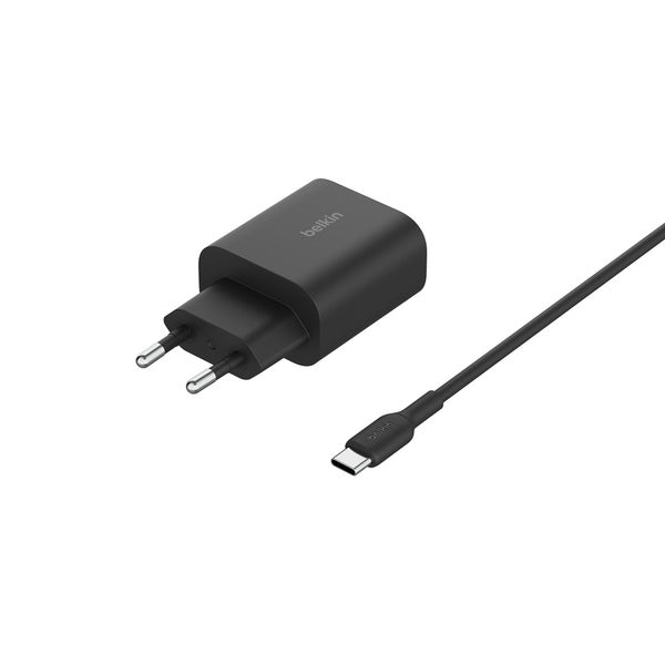Base de carga 3 en 1 inalámbrica plegable Belkin negra