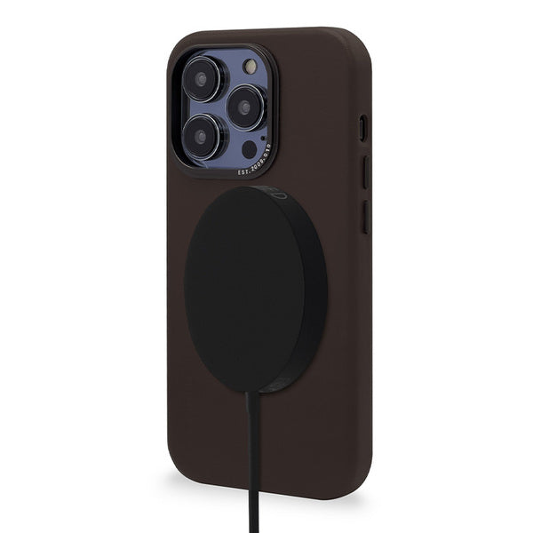 Funda cuero Backcover con MagSafe para iPhone 14 Pro Max Decoded