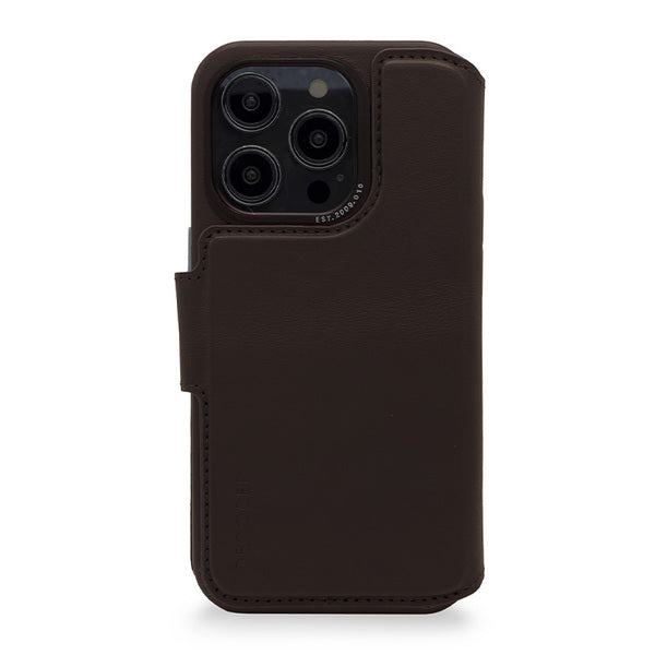 Funda cuero Wallet con MagSafe para iPhone 14 Pro Max Decoded