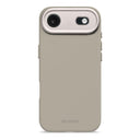 Funda silicona antimicrobiana iPhone 17 Air Decoded taupe suave