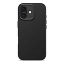 Funda silicona antimicrobiana iPhone 17 Decoded negro phantom