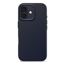 Funda silicona antimicrobiana iPhone 17 Decoded azul marino