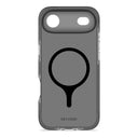 Funda transparente DropTec iPhone 17 Air Decoded negro esmerilado