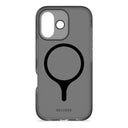 Funda transparente DropTec iPhone 17 Decoded negro esmerilado