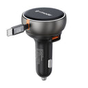 Cargador rápido de auto 81W 1 x C-Cable 1 x USB-A 1 x USB-C gMode negro