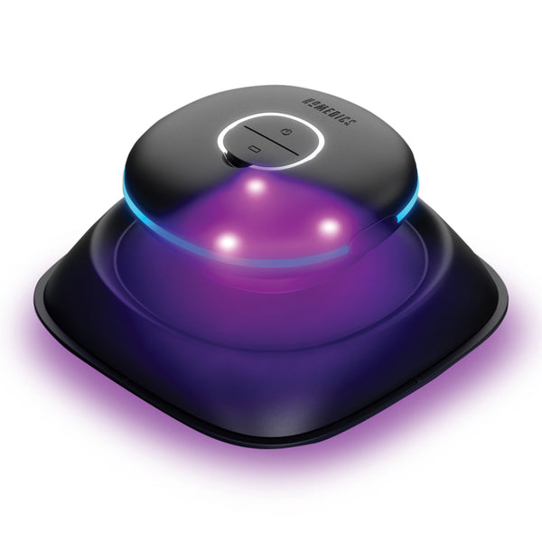 Sanitizador UV multipropósito con 3 LED UV-C recargable Homedics negro