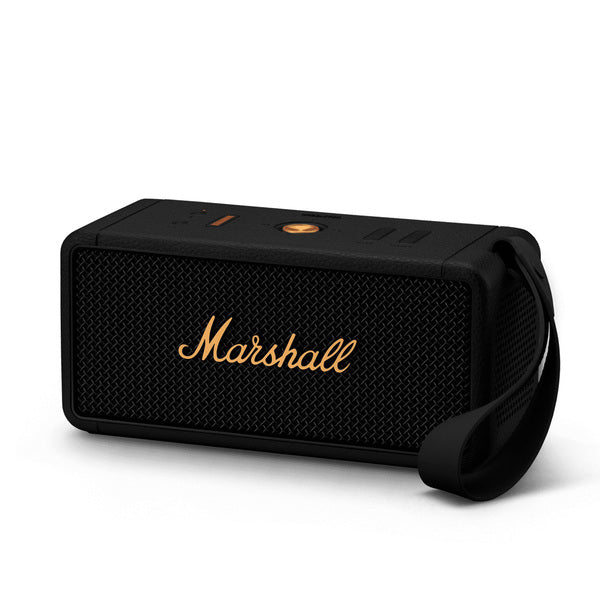 Parlante portátil Middleton Marshall black and brass