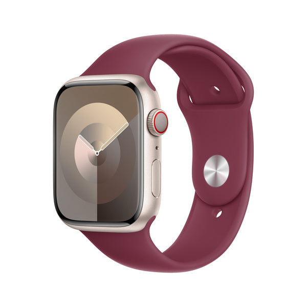 Banda Apple Watch 44/45 mm deportiva rojo mora