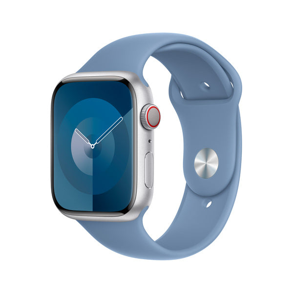 Banda Apple Watch 44/45 mm deportiva azul invierno