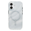 Funda dura Milan Snap MagSafe para iPhone 16 glitter
