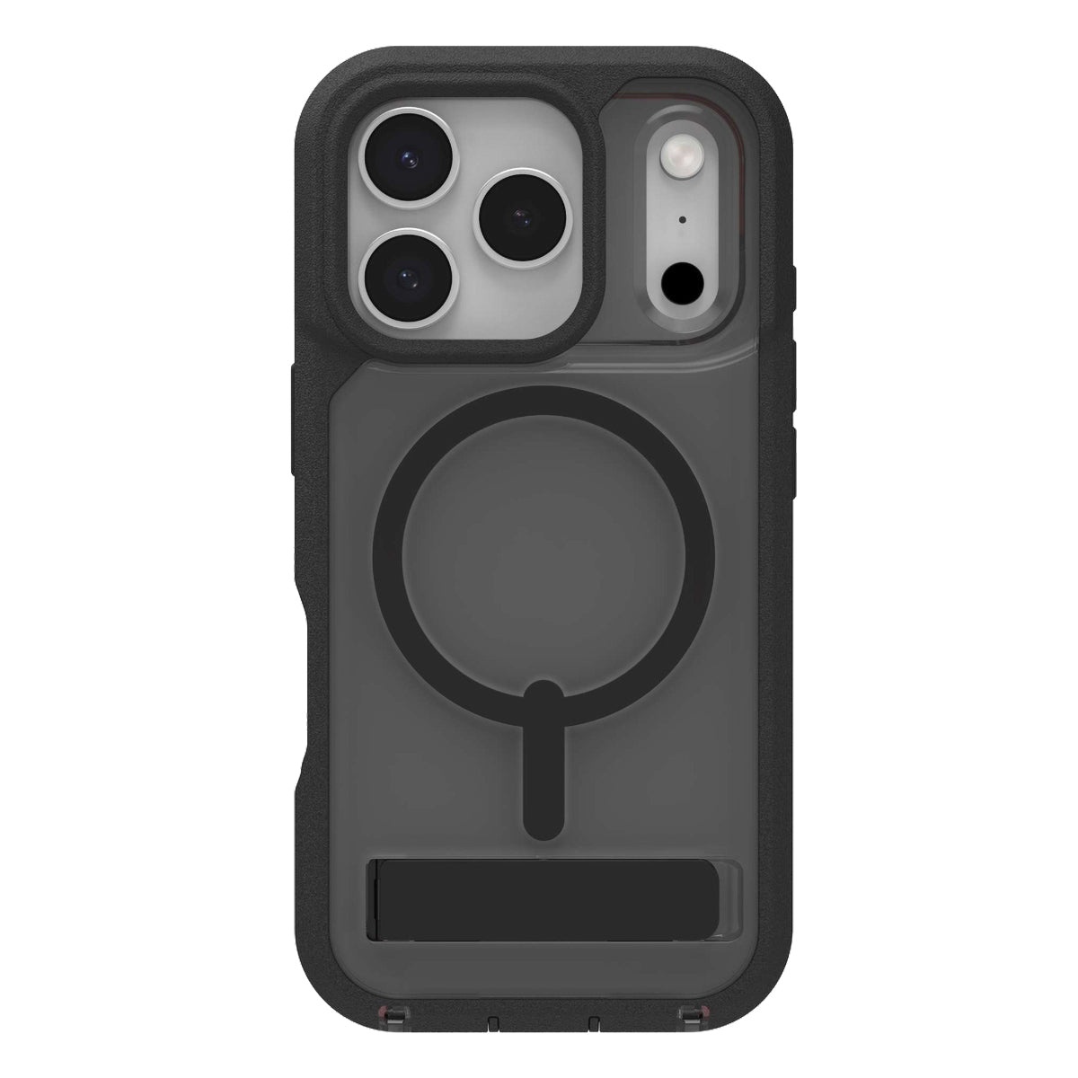 Funda Rainier Snap iPhone 17 Pro Zagg humo negro